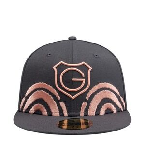 New Era® (SIZE 7 1/4) Chivas Iconic ALT 59FIFTY Cap in Dark Grey/Coral